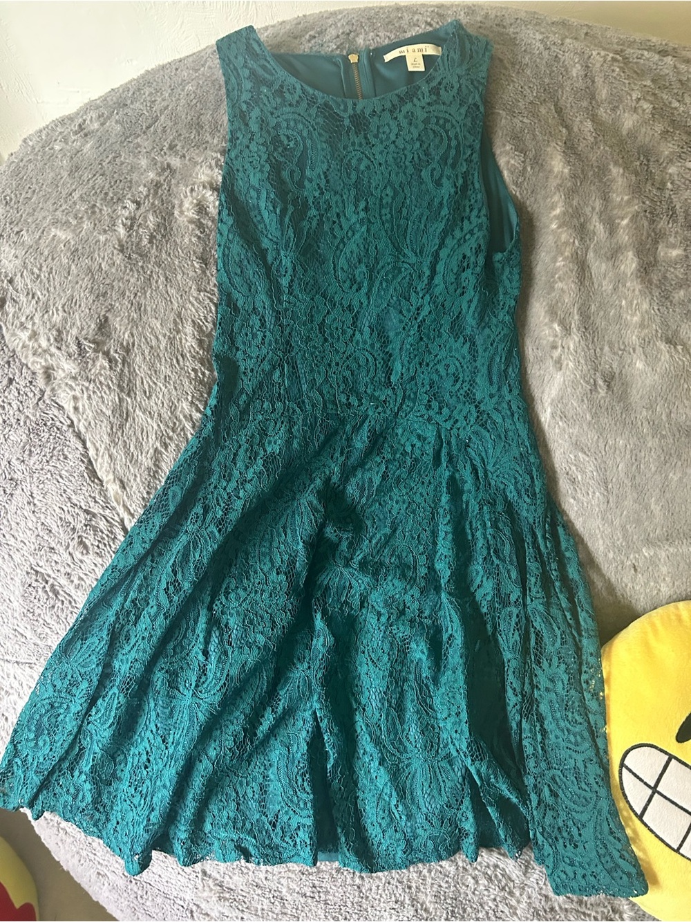 ModCloth Teal Fit N Flare Dress